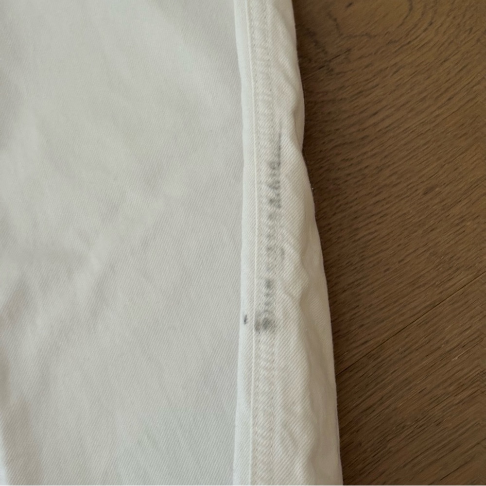 Reformation Women's Straight Leg Jeans - Cream - Picture 5 of 6